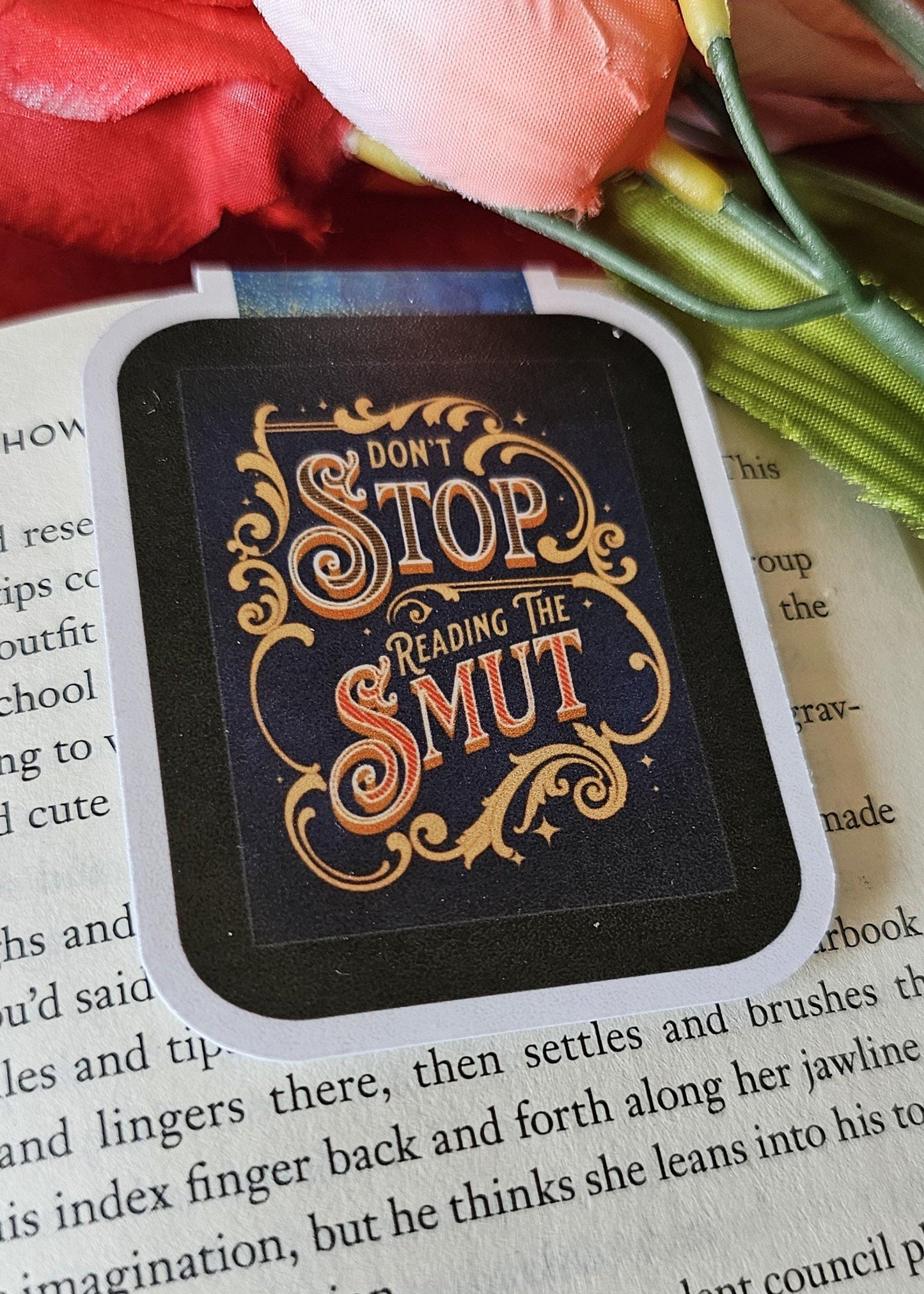 Don't Stop Reading The Smut Magnetic Bookmark