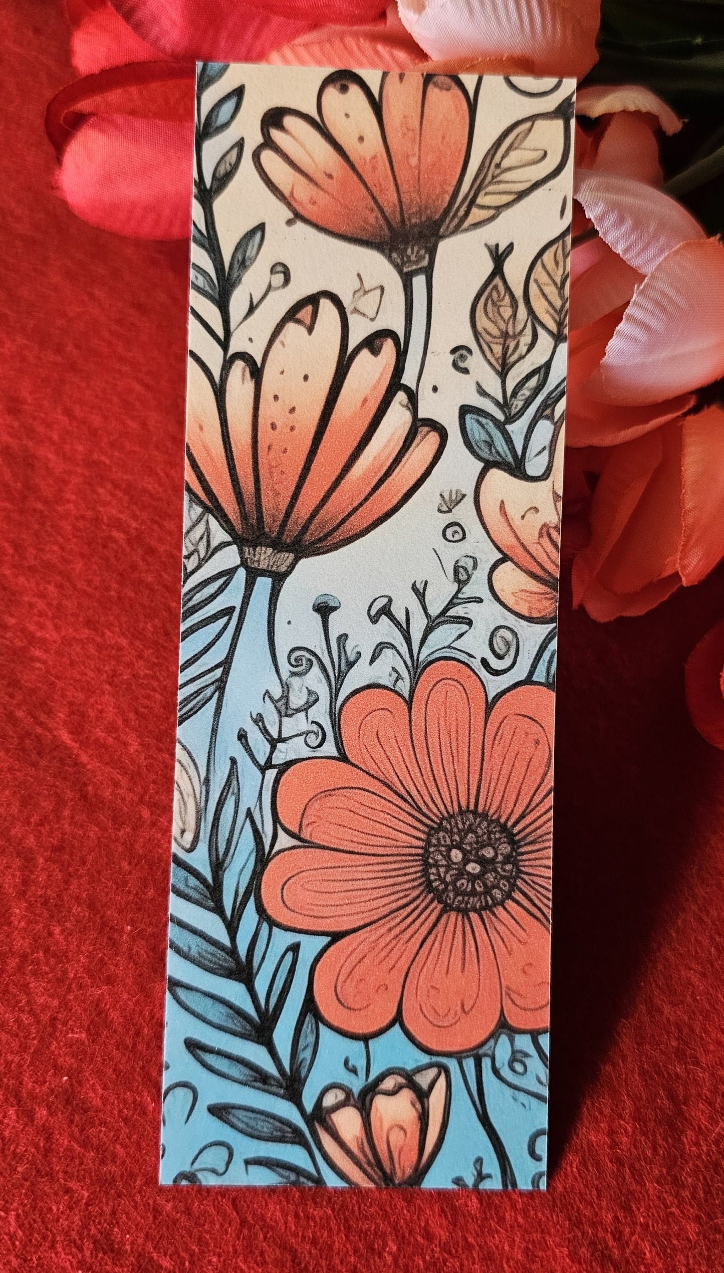 Spring Love Laminated Bookmark