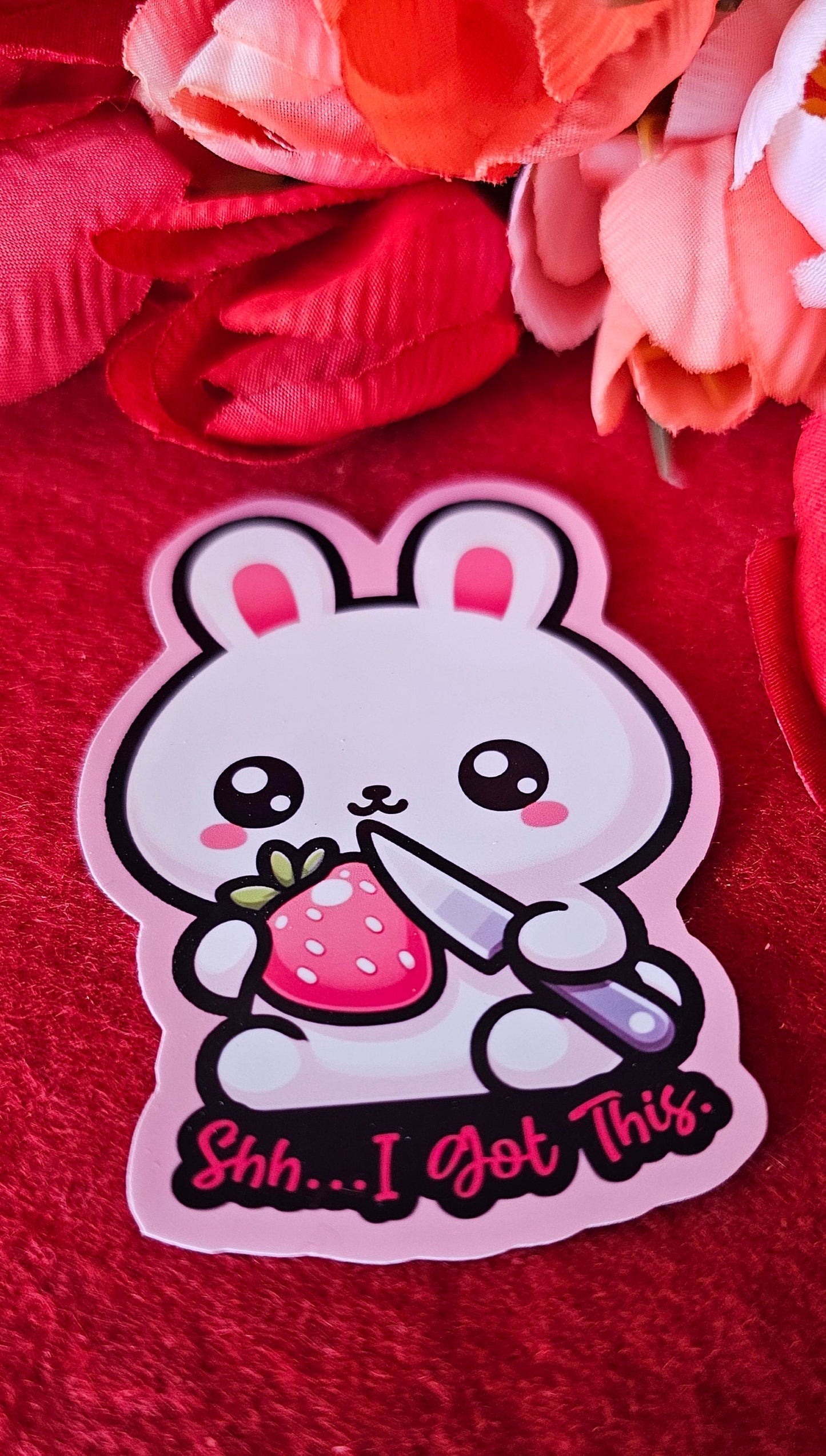 Bunny Got This Vinyl Sticker