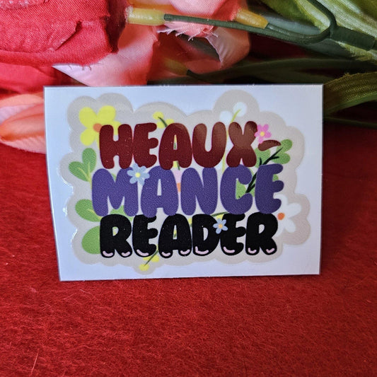 Heaux-Mance Reader UV-DTF Decal