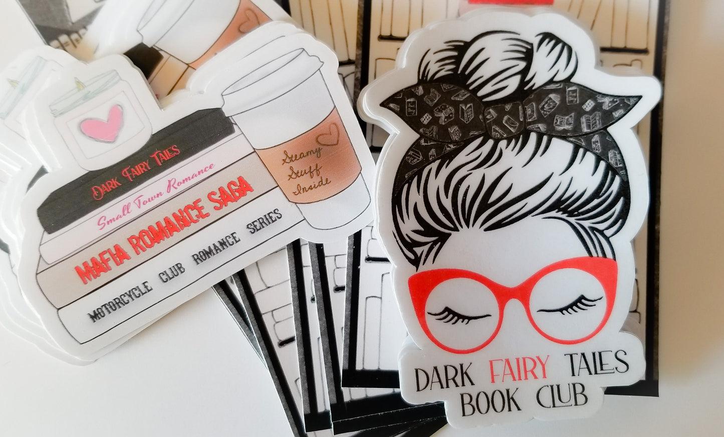 Dark Fairy Tales Book Club Sticker Set