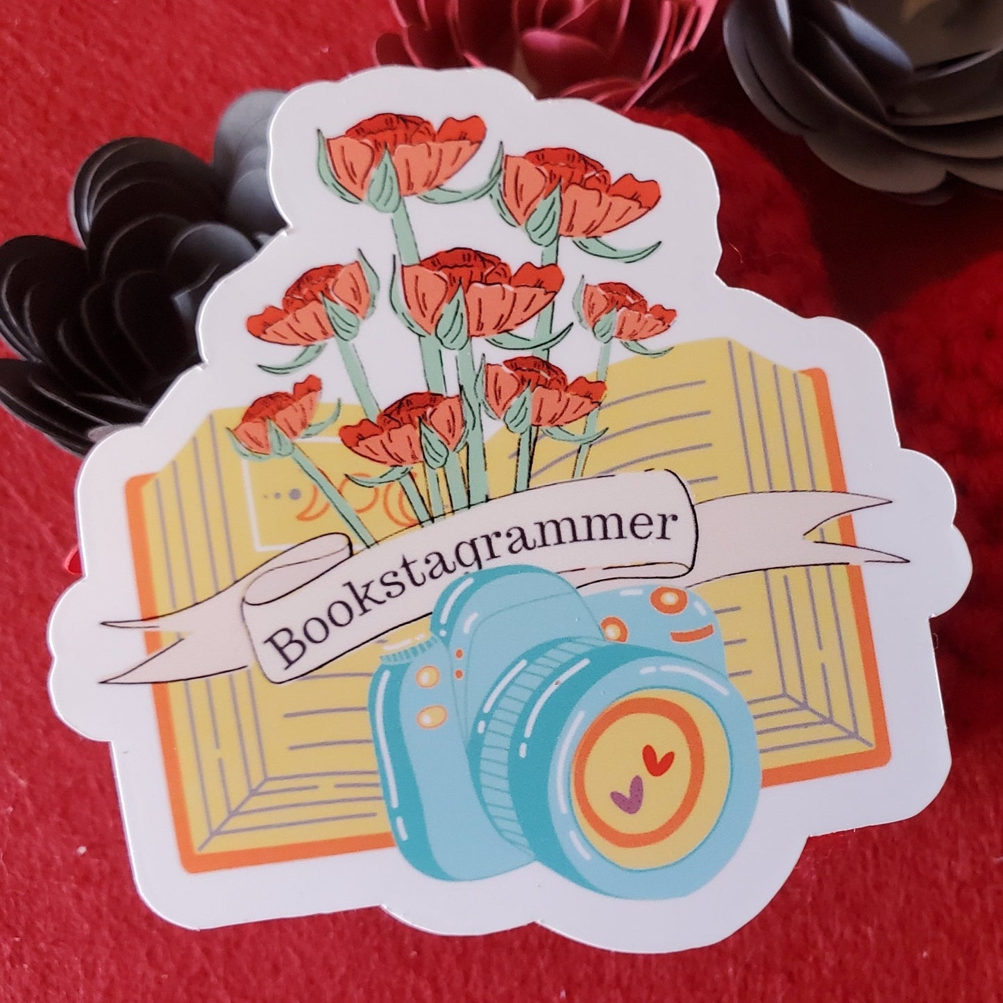 Bookstagrammer Vinyl Sticker