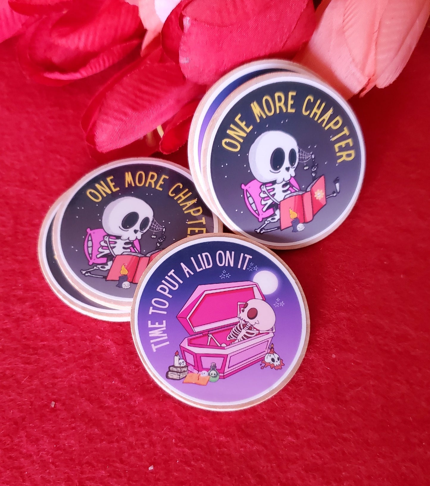 Skelly Readmore Flip Coin, One More Chapter, Just One More